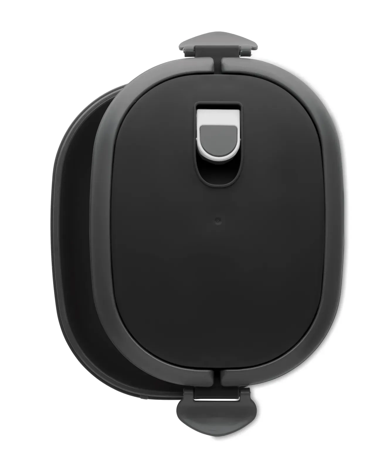 Lux Lunch – Lunch Box in PP with Click Closure — Black
