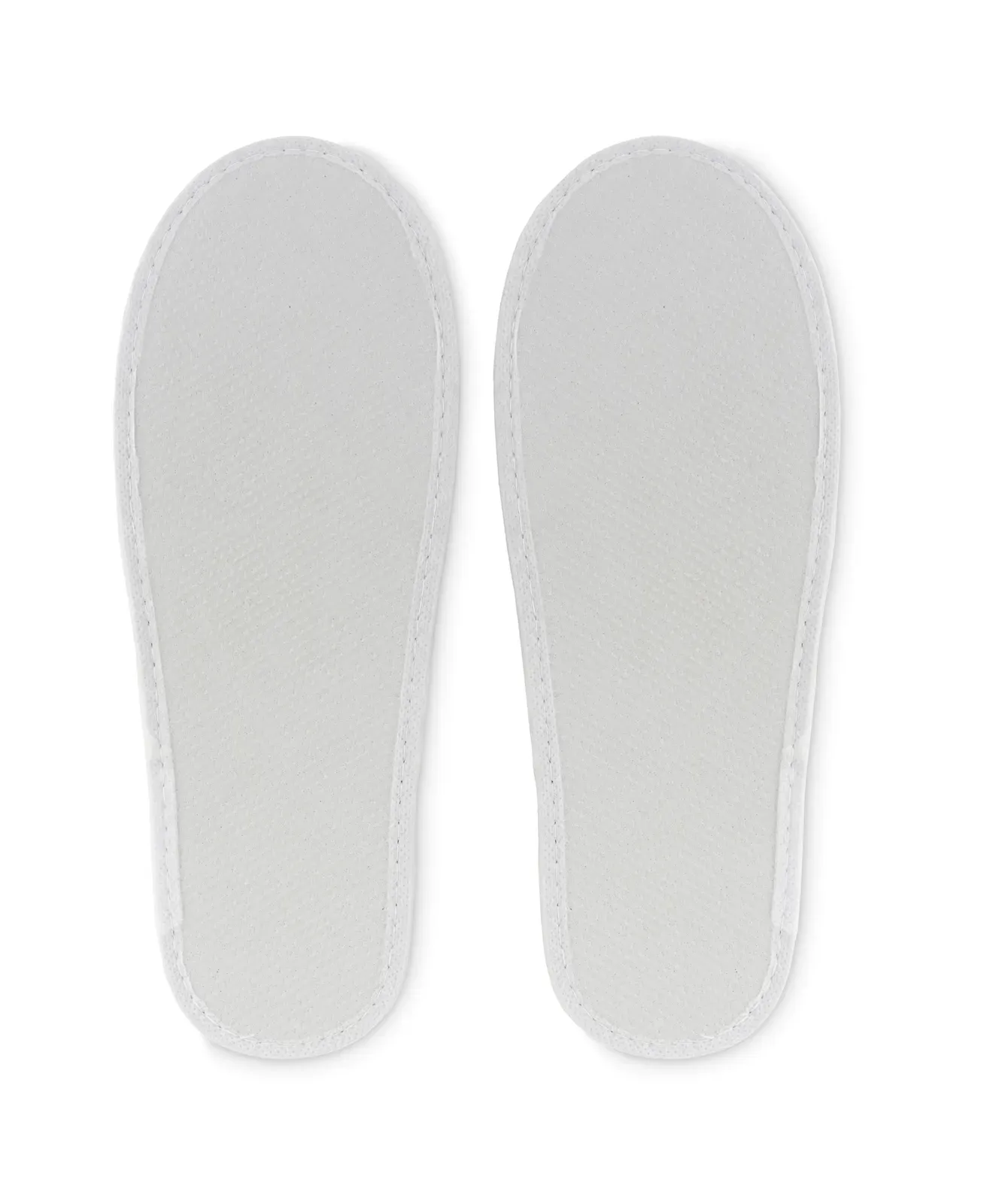 Flip Flap Pair of Slippers in Pouch EU 43-44 28.5x11cm — White