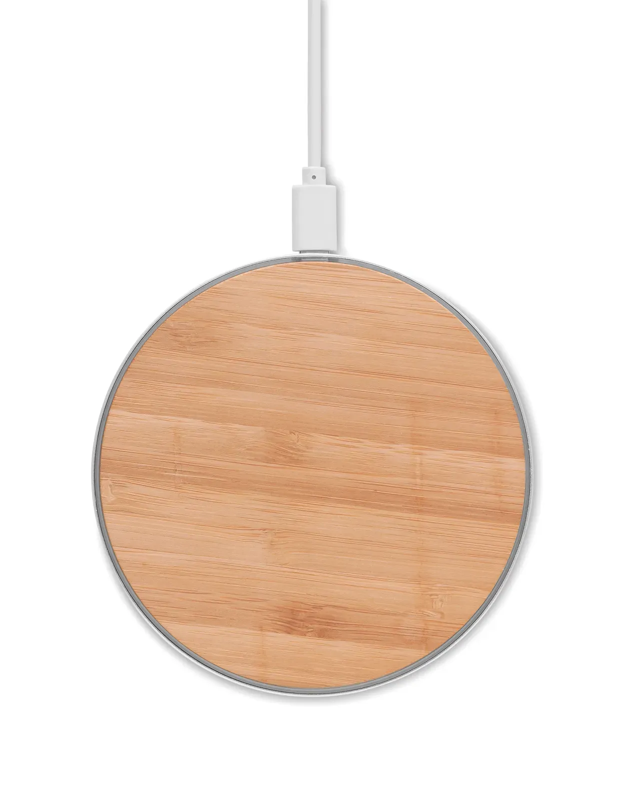 Despad 10W Wireless Charger – Bamboo & Aluminium — Wood