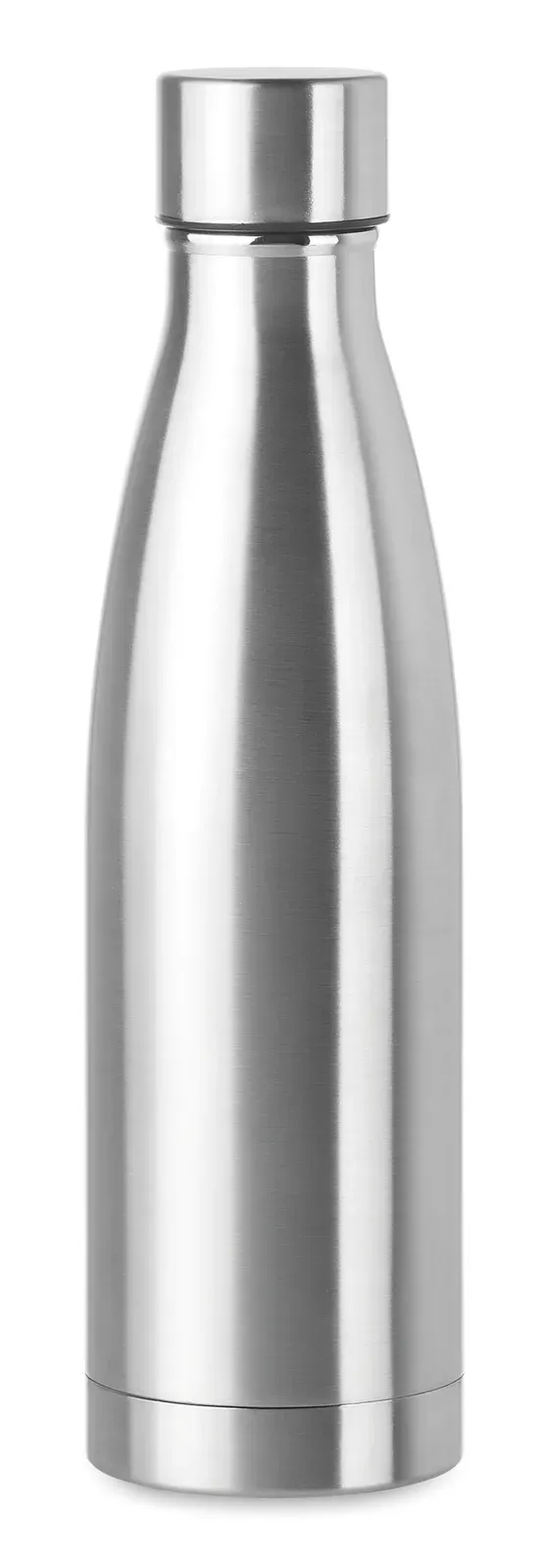 Belo Bottle – Double Wall Stainless Steel with Copper Insulating Vacuum Bottle — Matt Silver