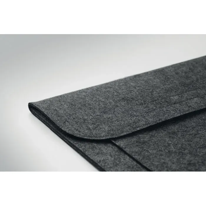 Felt Pouch Pouchlo with 15 Inch Fit 37X26 cm MO9818 Pouch Bulk Orders — Stone Grey