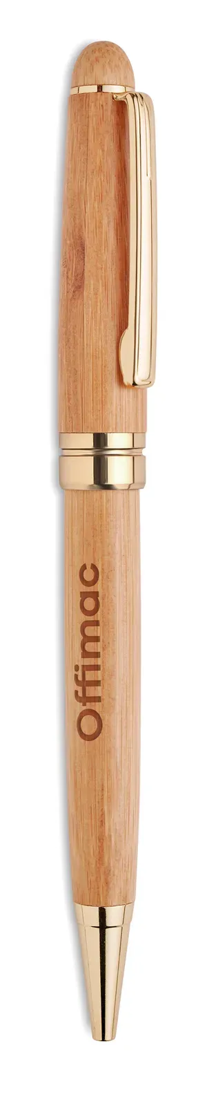 Etna Twist Pen Gift Set in Bamboo Box — Wood