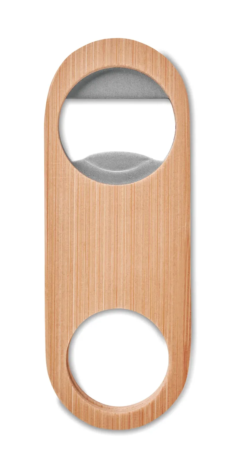 Valbamper – Stainless Steel Speed Bottle Opener with Bamboo Surface — Wood