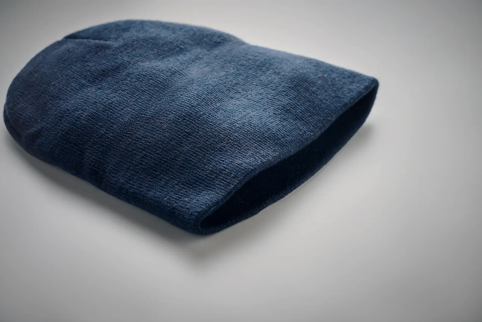 Marco RPET Knitted Beanie — Blue