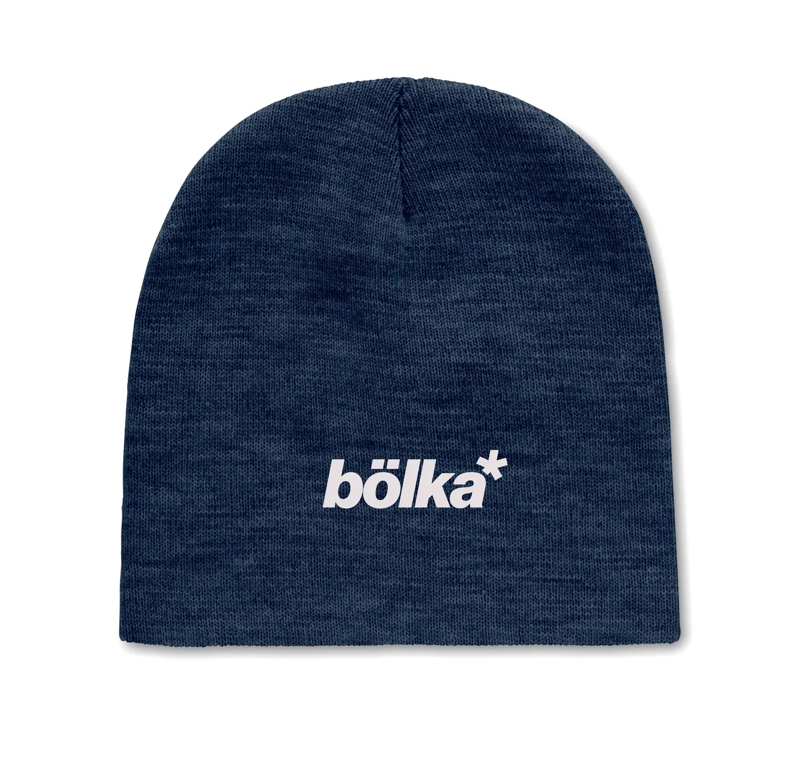 Marco RPET Knitted Beanie — Blue