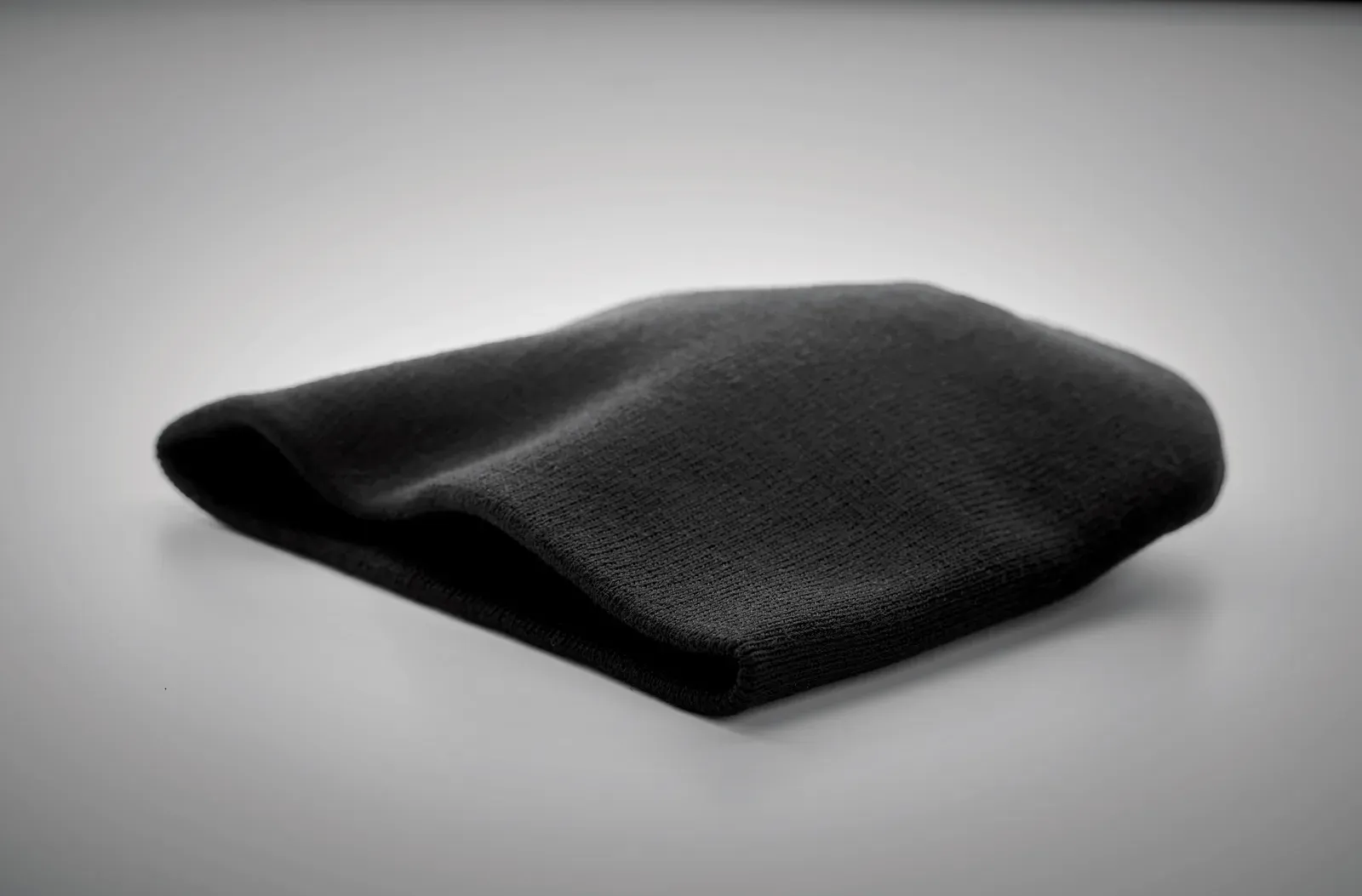 Marco RPET Knitted Beanie — Black