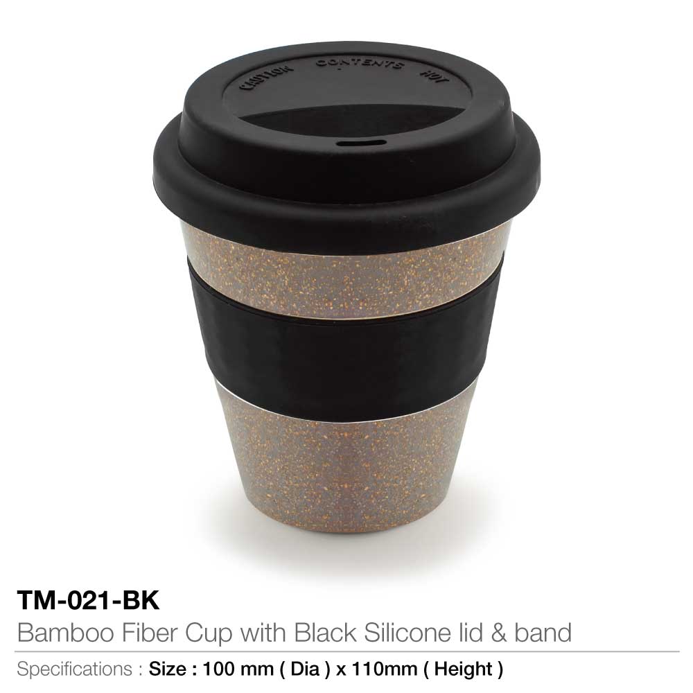 Bamboo Fiber Cup - Eco-Friendly, Reusable