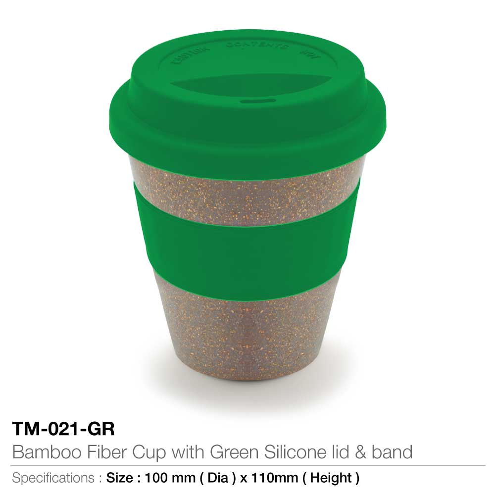 Bamboo Fiber Cup - Eco-Friendly, Reusable