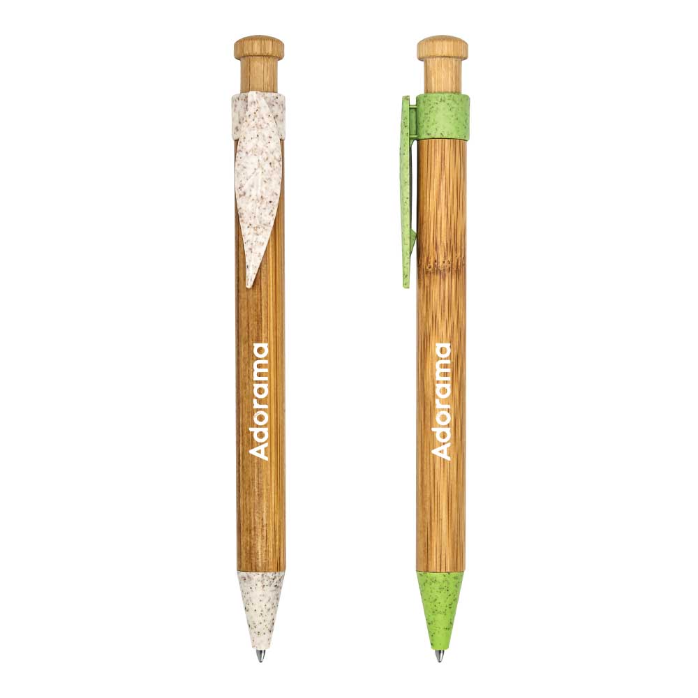 Bamboo with Wheat Straw Pens Promotional Gifts, Customised Gifts