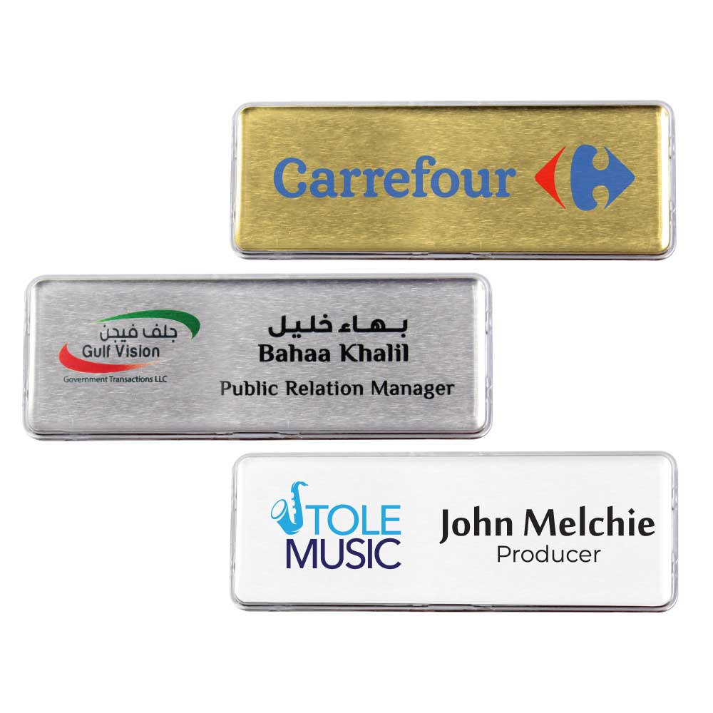 Lens Cover Name Badges Promotional Gifts, Customised Gifts, Uniforms