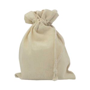 Drawstring Cotton Pouch Bags - Image 3