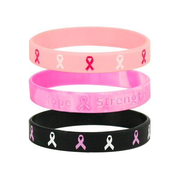 Breast-Cancer-Silicon-Wristbands-014-BC-Main Breast Cancer Awareness Wristbands