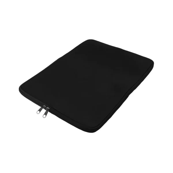 Double-Zipper-Laptop-Sleeve-LPS-BLK-Closed-View
