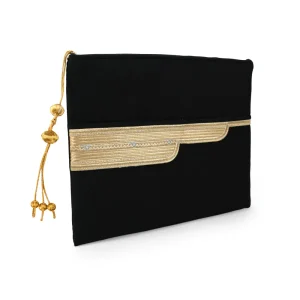 Laptop Sleeve Zipper Pouch with Tassel and Arabic Bisht Design Embroidery - Image 5