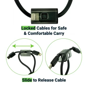 Powerbank with Built-in Type-C & Lightning Cables, 20,000mAh, 45W Fast Charging - Image 8