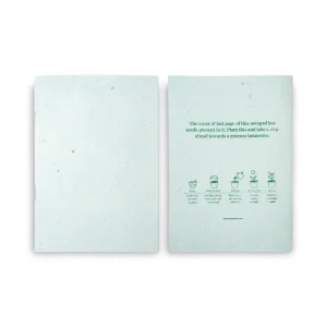 Plantable Notepads B6 with Wild Flower Seeds Covers - Image 5