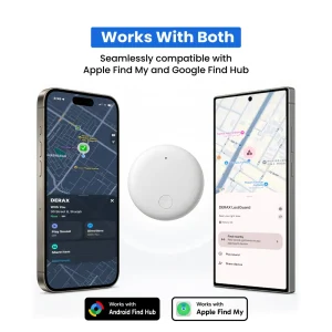 Smart Anti-Loss Tracker with PU Keychain – Track It Anywhere - Image 2