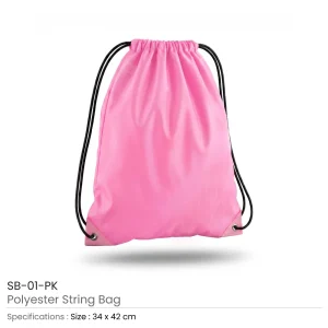 Promotional Drawstring Bags in High-Quality Polyester Material - Image 9